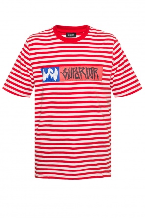 Striped t-shirt, zdjęcie 1 Striped t-shirt od Diesel